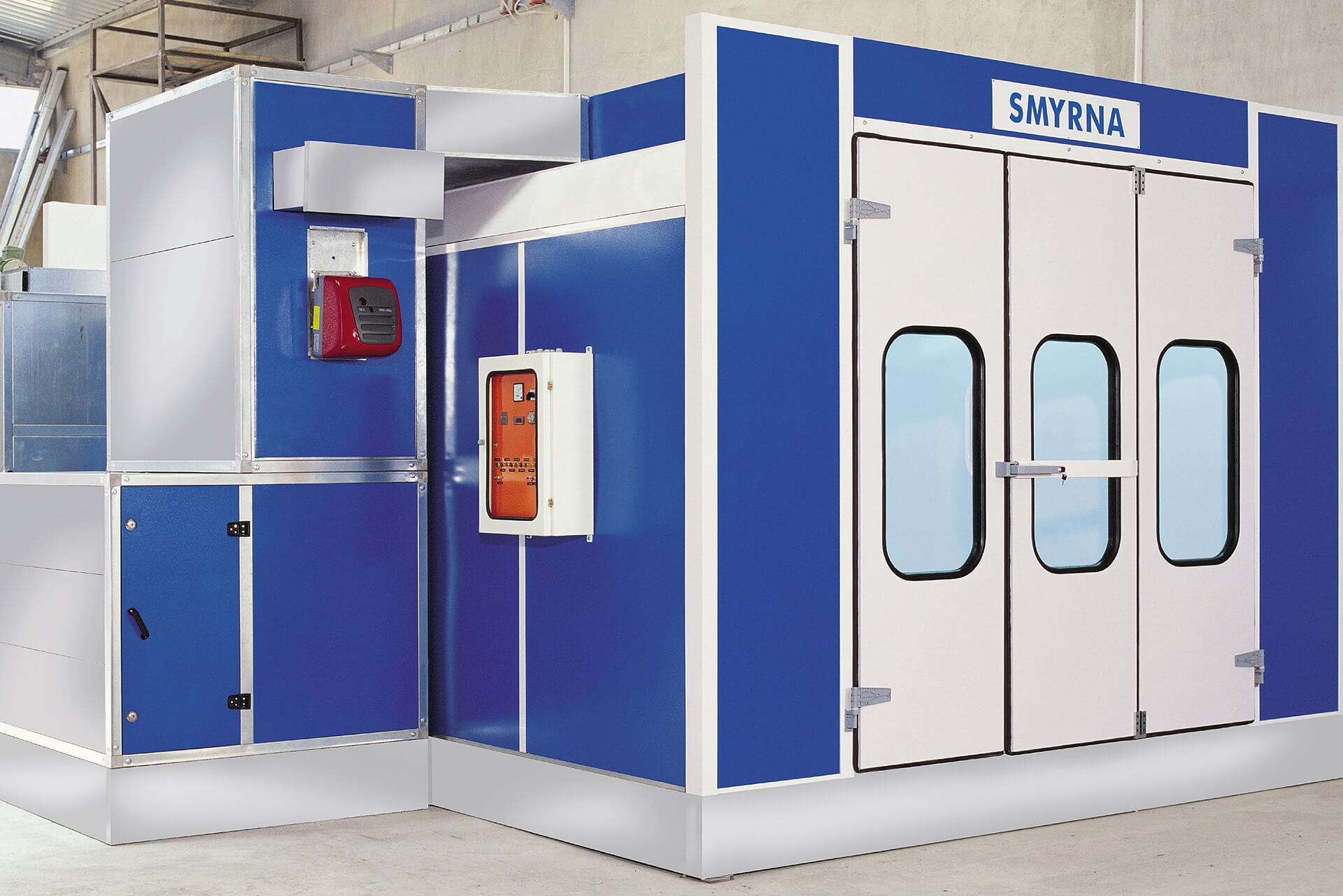 YES Customised preparation bays and spray booths 4