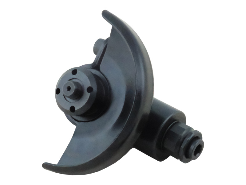 Hsutech angle grinder cutter head front view attachment