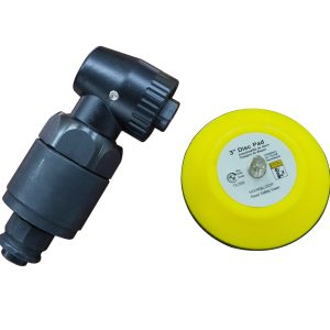 Hsutech angle polisher head front view attachment